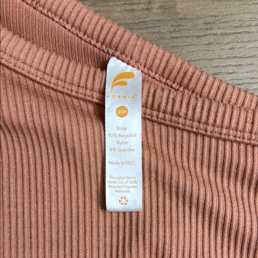 One-Shoulder Ribbed Top - Picture 3 of 3